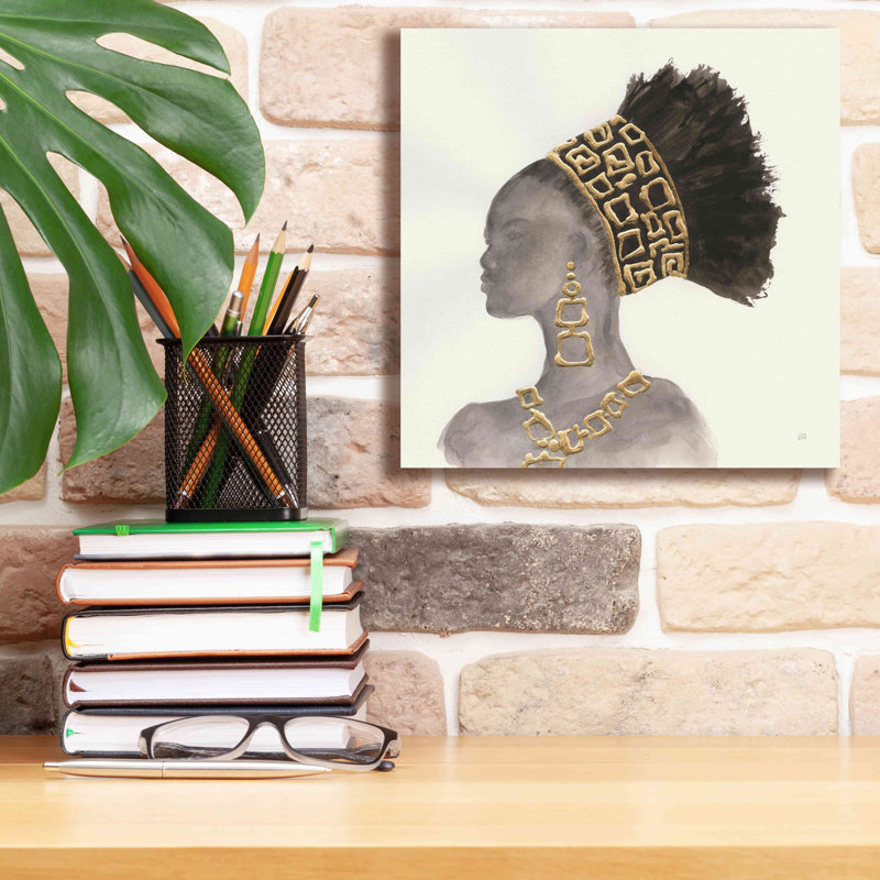 "Coiffure beauté II" par Chris Paschke, H 12 po x l 12 po x P 0,75 po