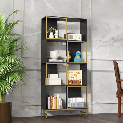 Standard Etagere Bookcase with 8 Shelves