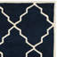 Tapis géométrique en laine touffeté à la main Chatham-10492760
