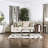 Natalia Glass Top Single Coffee Table