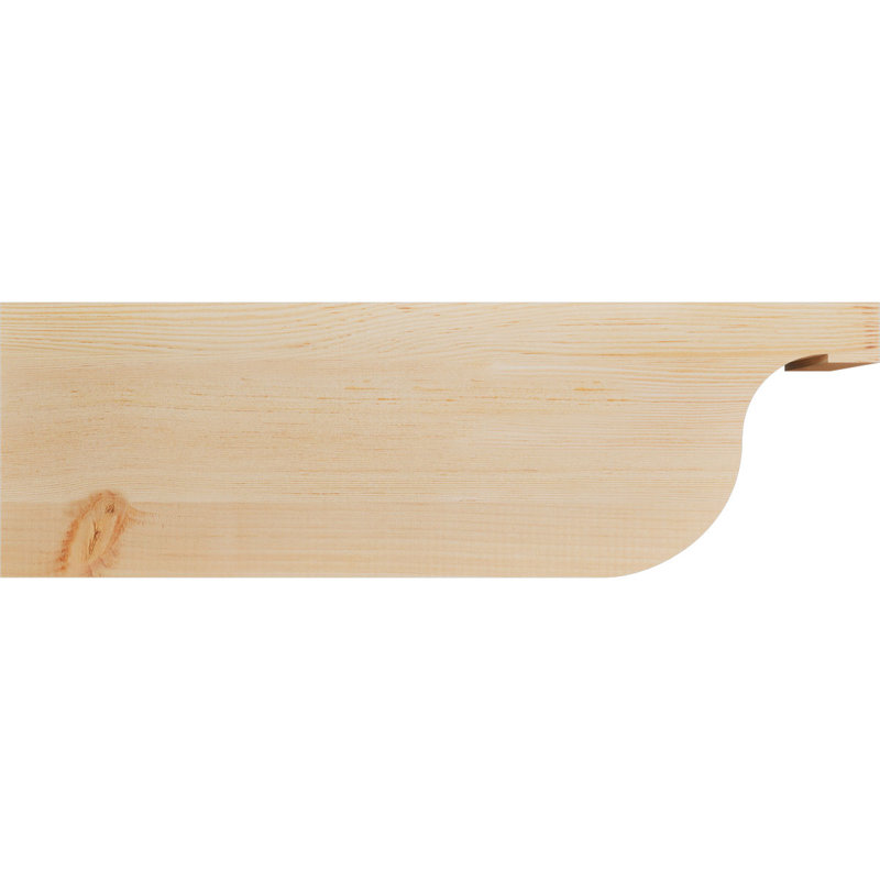 Queue de chevron lisse Del Monte, Sapin de Douglas, H 10 po x l 32 po x P 3,5 po