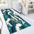 Chic Non-Woven Soft Type Printed Rug with Distinctive Floral Theme in Exquisite Multicolor Palette for Ideal Home Decor Enhancement-126123810
