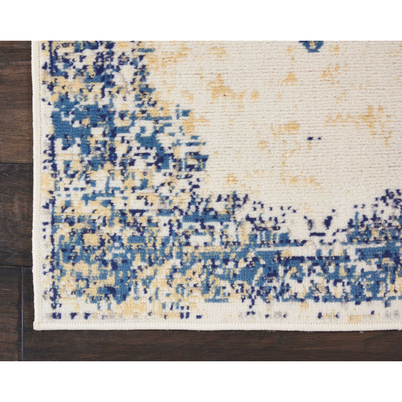 Tapis blanc Bo, Tapis de couloir 2 pi 3 po x 7 pi 6 po