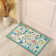 Nature Voja Floral Non-Slip Machine Washable Colorful Christmas Decor Area Rug in Green for Living Room, Bedroom, Hallway Runner, Entryway Rugs