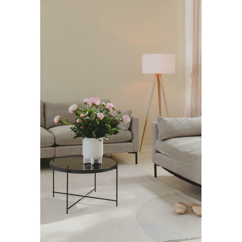 Table de bout Cupid, H 16 po x l 25 po x P 25 po, Noir