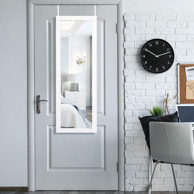 Nalany Jewelry Armoire, White