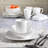 Zen Buffetware Dinnerware Set, White-2139016684