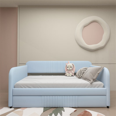 Antoney Upholstered Daybed with Trundle by Everly Quinn