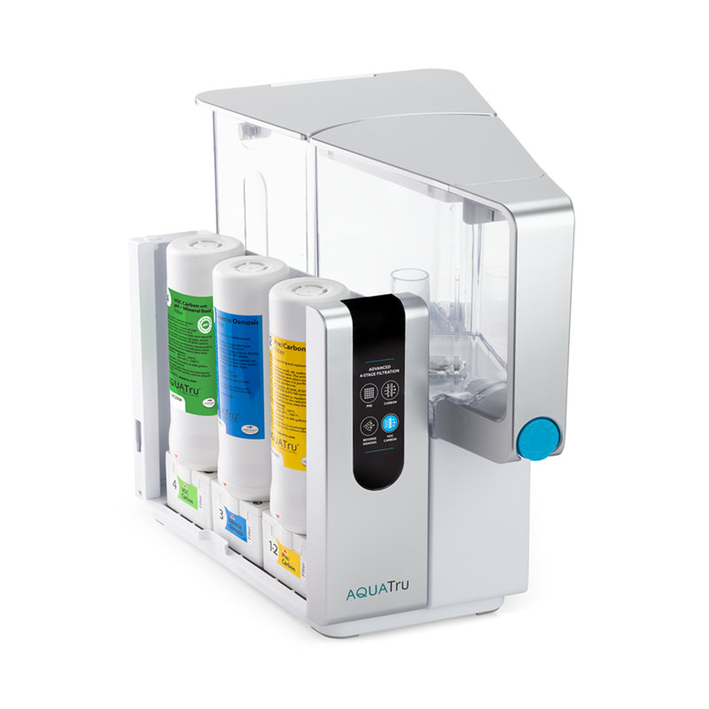 Système de filtration d'eau de comptoir AquaTru Classic Alcaline