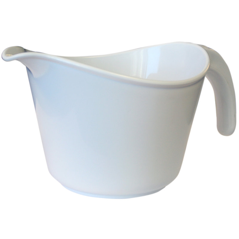 Ebern Designs Alicio Plastic Batter Bowl, White