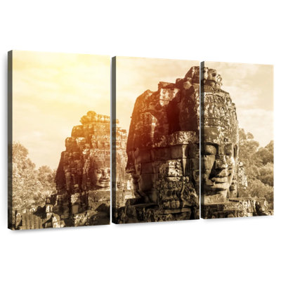 Adella, visages du temple Bayon