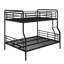 Full XL Over Queen Metal Bunk Bed-565232541