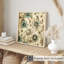 Impression florale bohème sans cadre-143604104