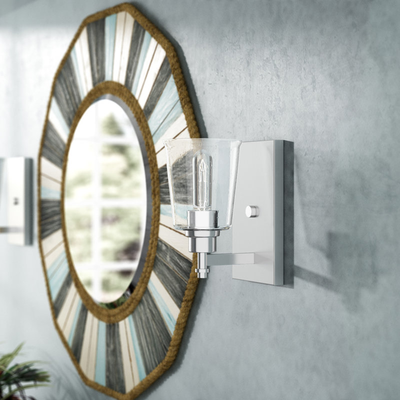 Masham Armed Sconce, Brushed Nickel
