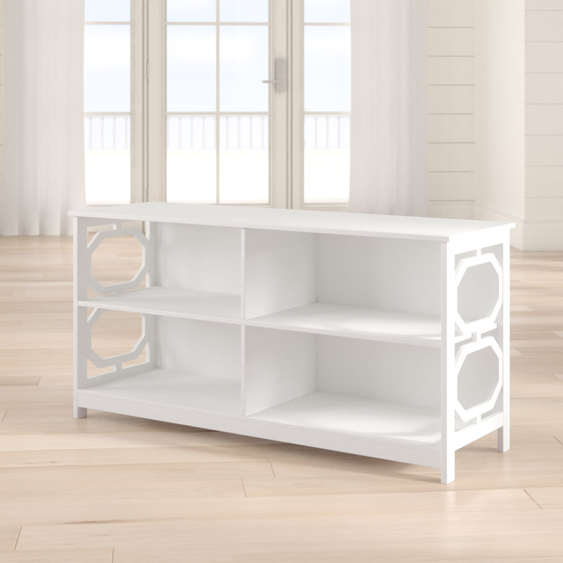 Adelajde Unfinished TV Stand for TVs up to 50", White
