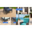 Outdoor High Back Chair Cushion, Adirondack Chair Cushion Set, 6 Inch-1308899527