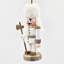 Ensemble de 4 adorables décorations pour casse-noisette de 3,9 pouces pour les décorations de Noël festives et les fêtes