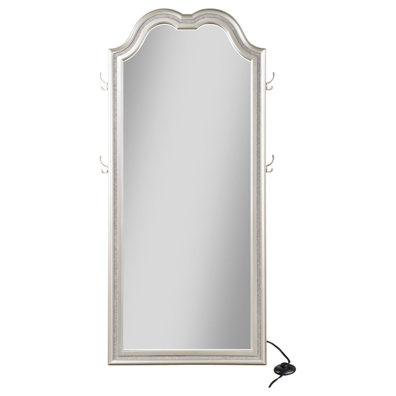 Miroir de plancher à DEL Evangeline