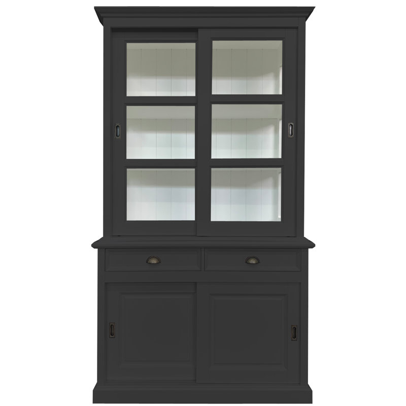 Benjamin-James Display Cabinet, Signal Black