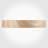 Flush Mount lighting wooden texture 13 inch