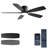 52 inch Low Profile Ceiling Fan with Light and Remote Control-1623003041-1623003040