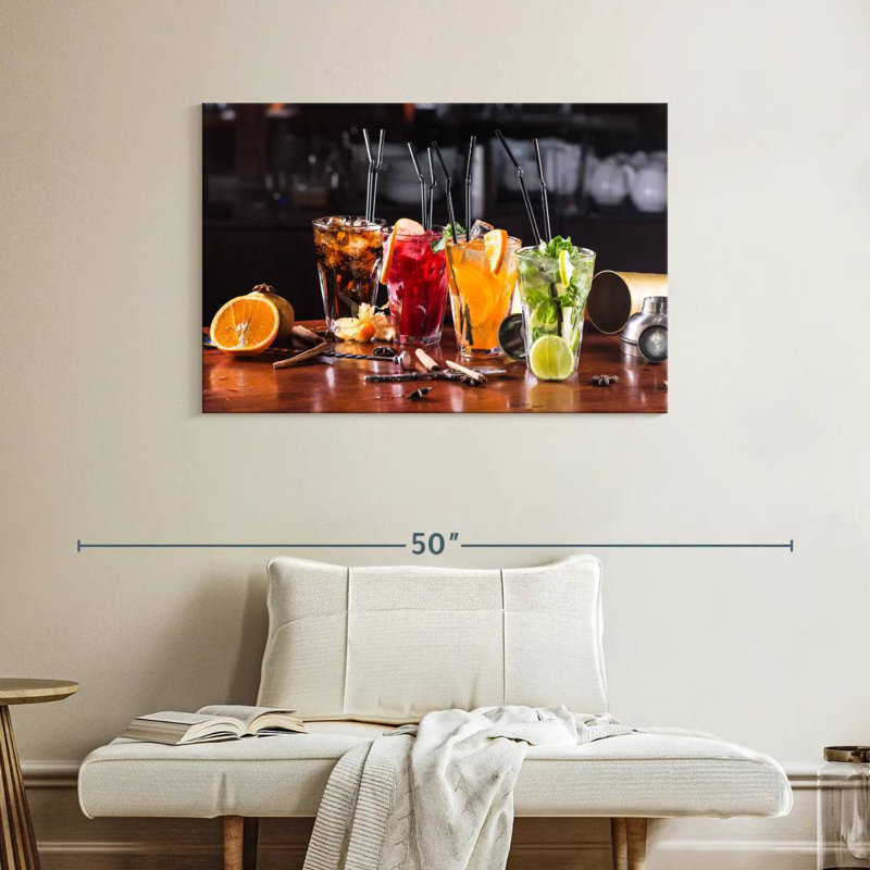 Yarlin Cocktails Selection, 26" H x 39" W