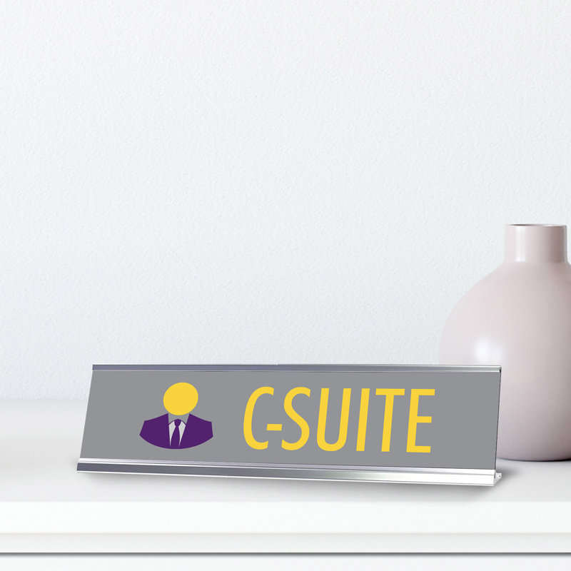 Desk Sign