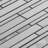 Industrial Stainless Steel Swirl Linear Mosaic Sheet Tile By Modket
