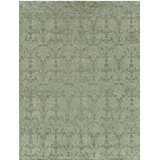 Floral Hand-Loomed Grey Area Rug