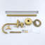 2 Handle Floor Clawfoot Tub Faucet with Diverter-70838671