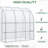 7' X 4' Greenhouse With Pe Cover, White - Offer A Secure Shelter For Your Plants And Grow Variety Of Flowers Herbs Outdoor Walk-in In Cover From Cold Wind Various Types Vegetables