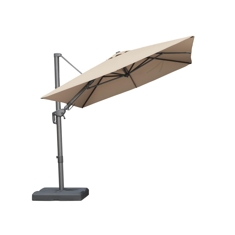 Cantilever Parasol, 264.2cm H x 335.3cm W x 243.8cm D, Sand Dune