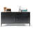 Kousa 42'' Wide 2 - Shelf Storage Cabinet with Cable Management
