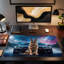 Polyester Desk Pad-1539855609