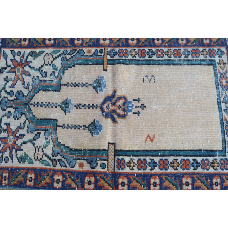 Handcrafted Vintage Turkish Rug Perfect for Enhancing Your Home Decor with Authentic Middle Eastern Charm