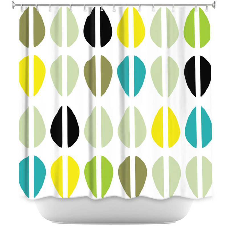 Longe Geometric Shower Curtain