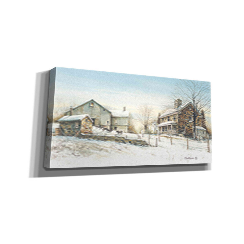 «April Morning» par John Rossini, estampe numérique sur toile, H 12 po x l 24 po x P 0,75 po