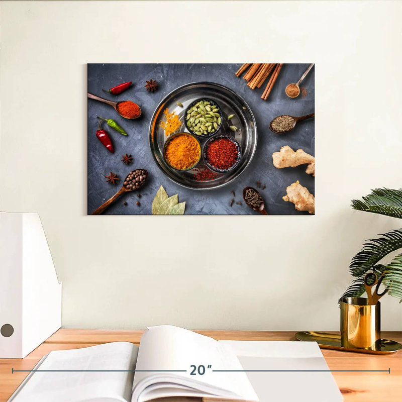 Yarlin Variant Of Spices, 8" H x 12" W