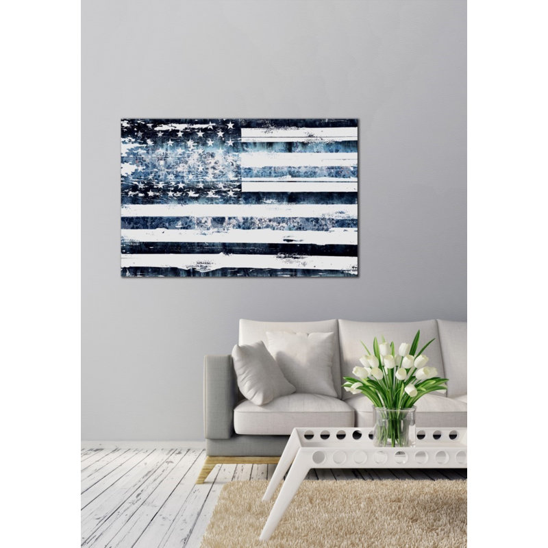 " Surf Flag " by Oliver Gal, 20" H x 30" W x 1.5" D