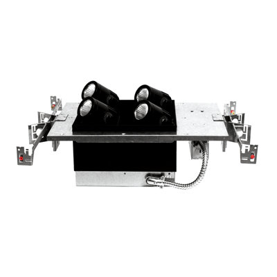 10.75'' Dimmable Multi-Spotlight Recessed Lighting Kit