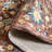 Sereta Tufted Wool/Cotton Performance Floral Rug in Brown/Blue/Charcoal/Lavender/Gray-575909038