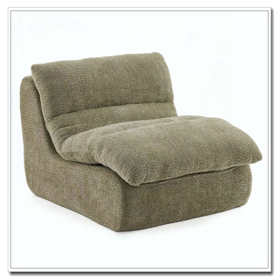 Fauteuil moderne avec assise moelleuse