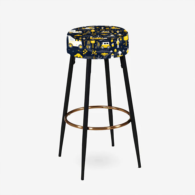 Maclin - Ensemble de 2 tabourets de bar pour chambre d'enfant