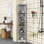 Armoire de rangement multifonctionnelle pour salle de bain avec tablettes de rangement-1061220728