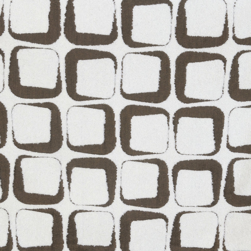 Causeuse en chenille beige avec 4 coussins