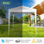 78.74'' W x 78.74'' D Steel Pop-Up Canopy-98677064
