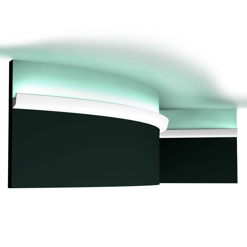 Primed White Flexible Polyurethane Crown Moulding 78.75 in