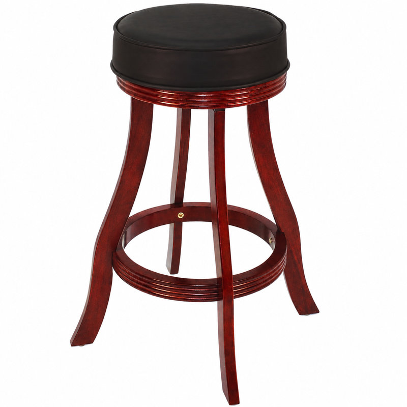 Jaquelin 30" Swivel Bar Stool, English Tudor