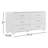 Loft 6 Drawer 61.5'' W Double Dresser-125966519