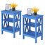 Ensemble de lit et table de chevet 3 pièces Kempst-463555666-463555671